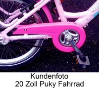 Fahrrad Kettenschutz Easy-Line 20 Zoll für Kinderfahrrad mit 36-38 oder 40-42 Z 1-fach Kettenblatt