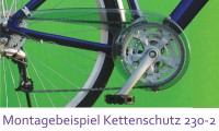 Fahrrad Kettenschutz Performance Line 230-2 bei 44-46-48...