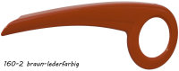 Lederfarbiger Performance Line Fahrrad Kettenschutz 160 |180 | 219 mm für City Bike mit 1-fach Kettenblatt Nature Look