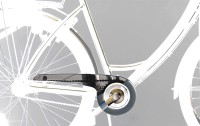 Klar-Transparenter Performance Line Fahrrad Kettenschutz 160 |180 | 219 mm für City Bike mit 1-fach Kettenblatt