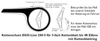 Fahrrad Kettenschutz Ergo-Line 250-5A für 48 Zähne 3-fach Kettenblatt ATB MTB (über Kettenblatt Ring) bei Kettenschaltung