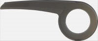 Easy-Line Fahrrad Kettenschutz Topastransparent 180 |194 mm für 1-fach Kettenblatt City Bike