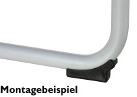 16x Schalengleiter Kunststoff Stuhl Gleiter Stapelstuhl...