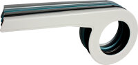 Fahrrad Kettenschutz Classic-Line 219-1 + 2 zus. Langlöchern für 44-46-48 Zähne 1-fach Kettenblatt Silber